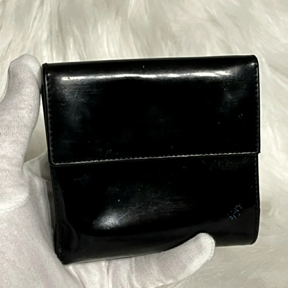SALVATORE FERRAGAMO Nero Calf Wallet in Box